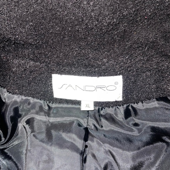 EUC Sandro Teddy Plush Jacket - Picture 4 of 7